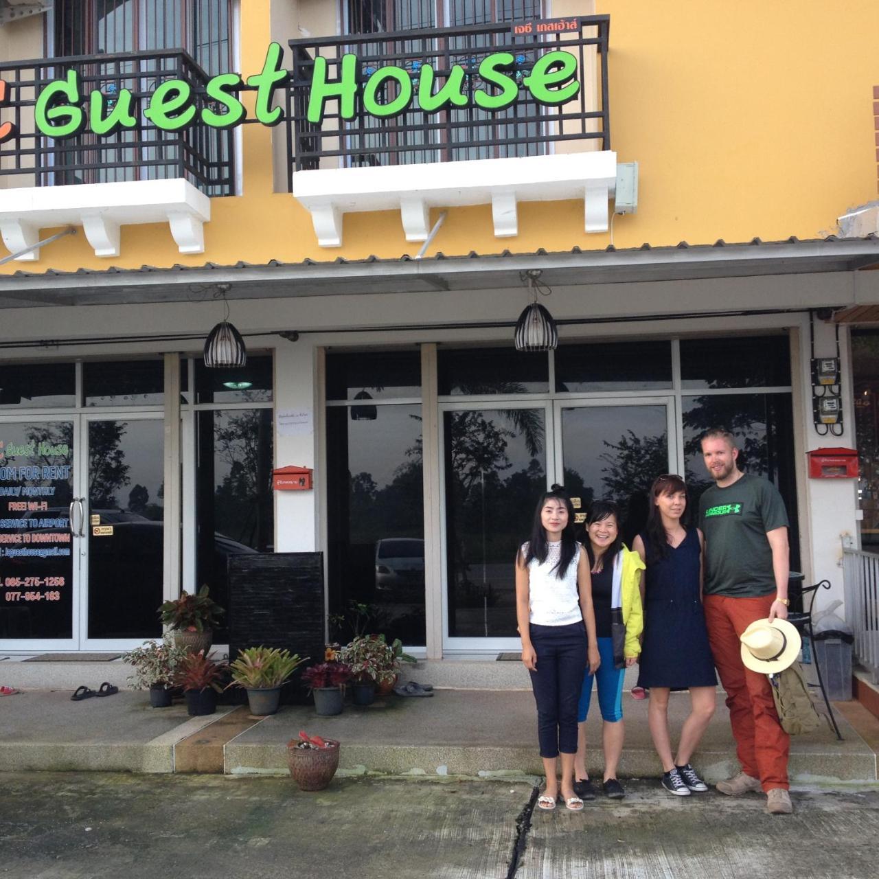 Jc Guesthouse @ Suratthani Airport Surat Thani Exteriér fotografie